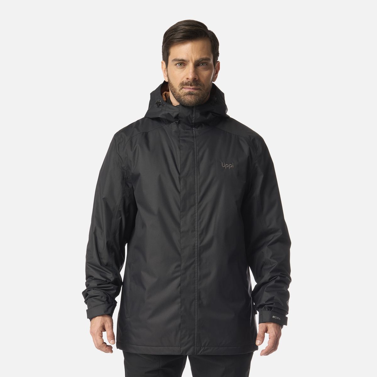 LIPPI - Chaqueta Hombre Suntra Steam-pro Hoody Jacket Negro Lippi