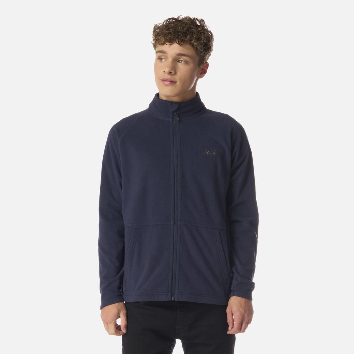 LIPPI - Polar Teen Boy Cold Day Therm-Pro Full Zip Jacket Azul Marino Lippi