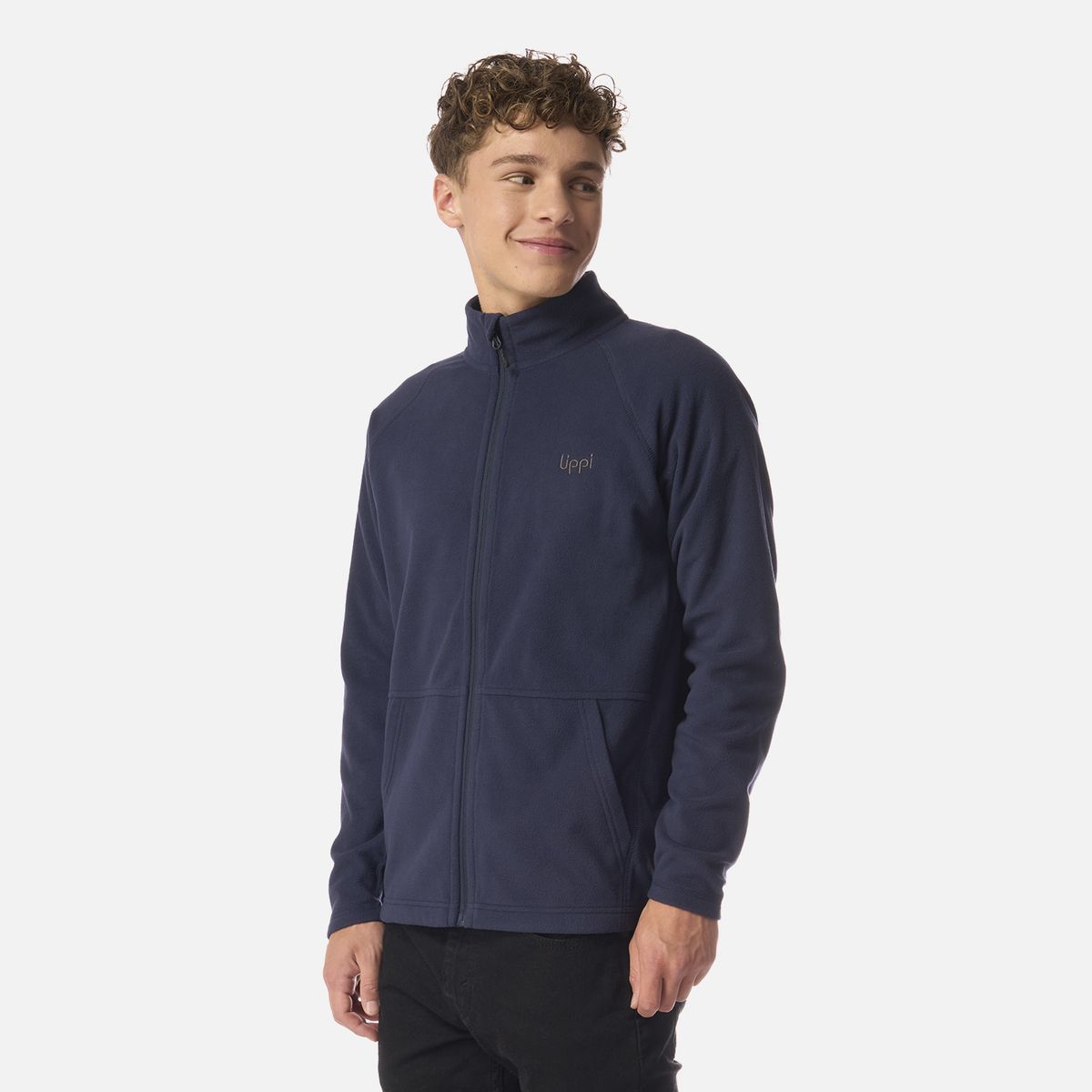LIPPI - Polar Teen Boy Cold Day Therm-Pro Full Zip Jacket Azul Marino Lippi