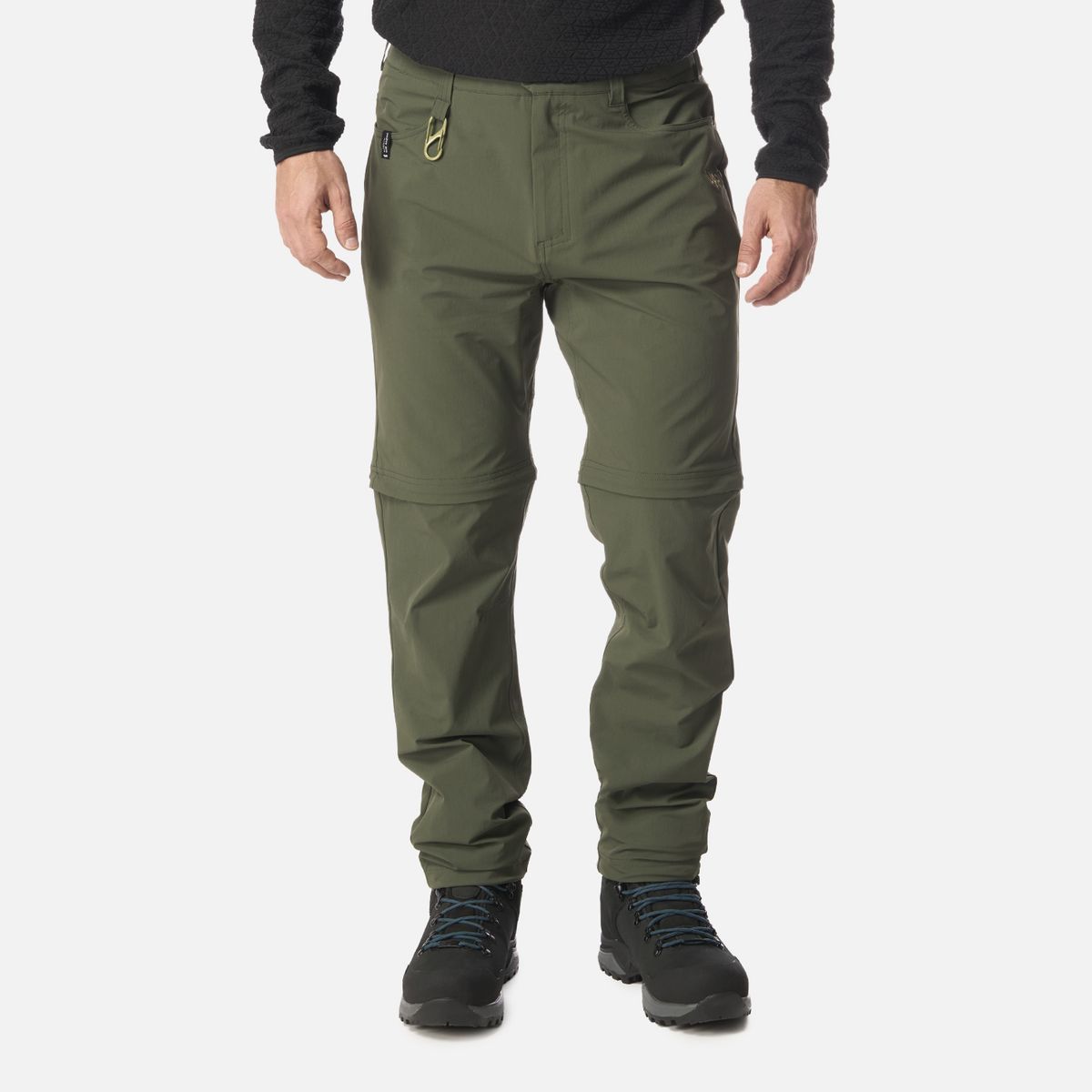 LIPPI - Pantalón Hombre Lennox Q-Dry Mix-2 Pants Verde Militar Lippi