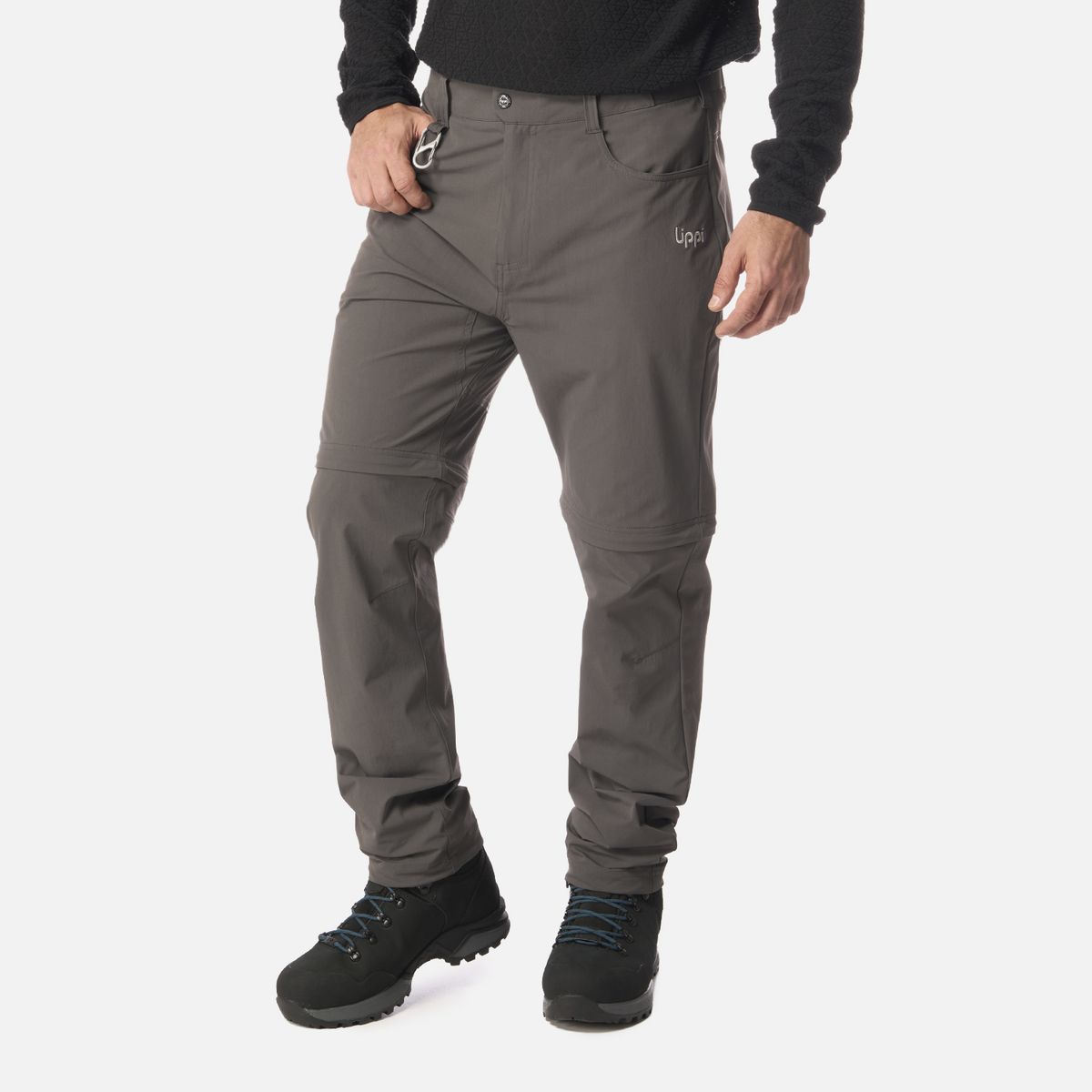 LIPPI - Pantalón Hombre Lennox Q-Dry Mix-2 Pants Grafito Lippi