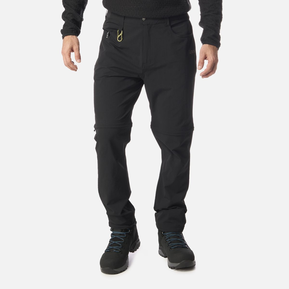 LIPPI - Pantalón Hombre Lennox Q-Dry Mix-2 Pants Negro Lippi