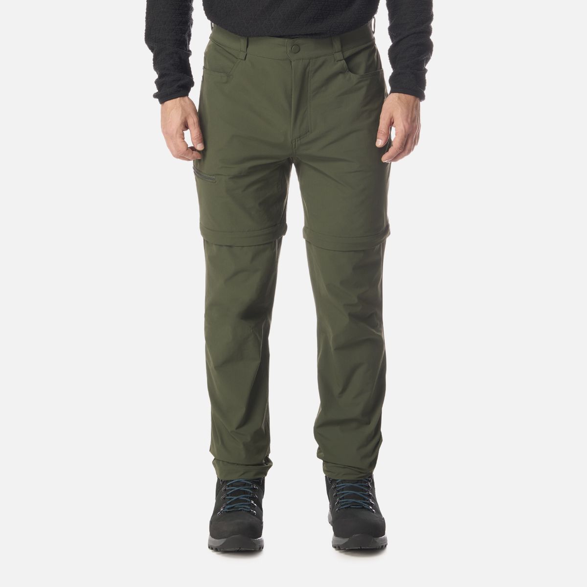 LIPPI - Pantalón Hombre Blacklash Q-Dry Mix-2 Pants Verde Militar Lippi