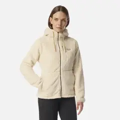 LIPPI - Polar Mujer Bear Shaggy-Pro Hoody Jacket Beige