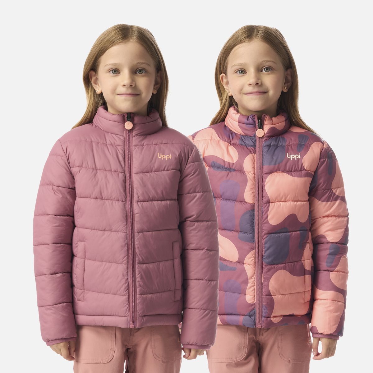 LIPPI - Chaqueta Niña Bewarm Steam-Pro Jacket Rosa Oscuro Lippi