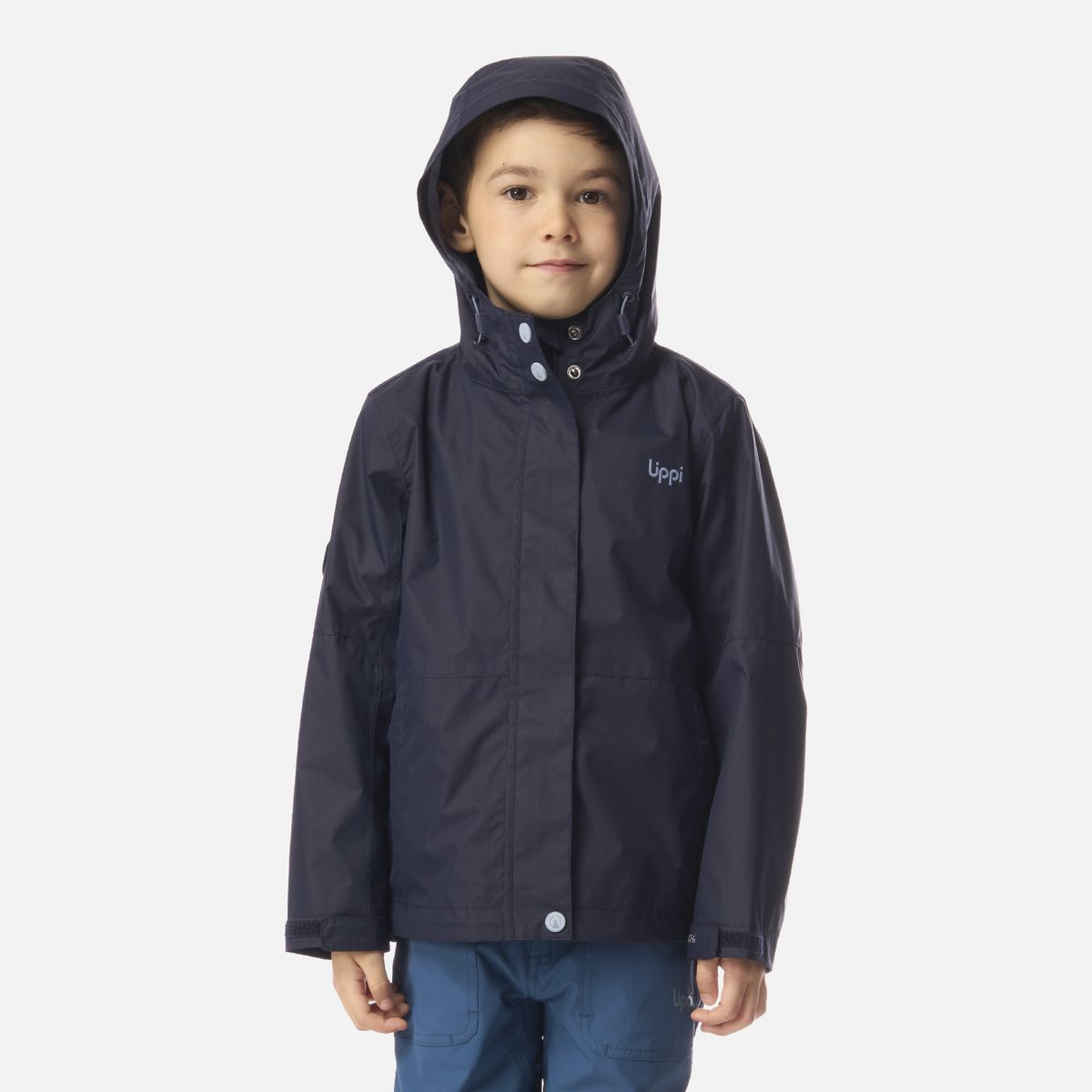 LIPPI - Chaqueta Niño Blizzard B-Dry Hoody Jacket Azul Marino Lippi