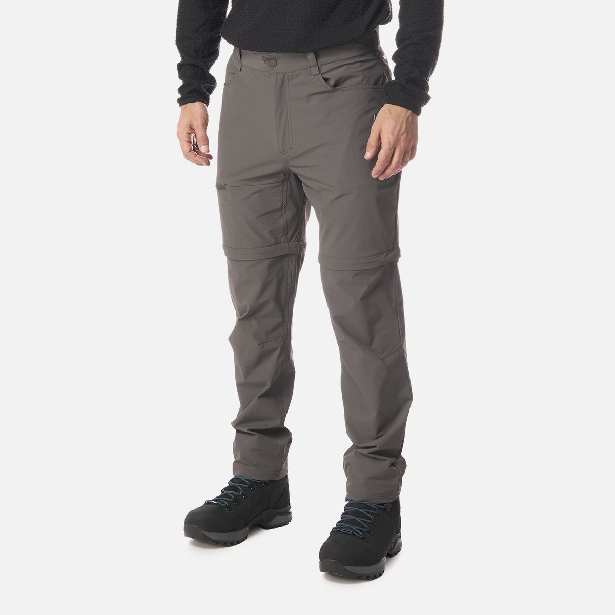 LIPPI - Pantalón Hombre Blacklash Q-Dry Mix-2 Pants Gris Medio Lippi