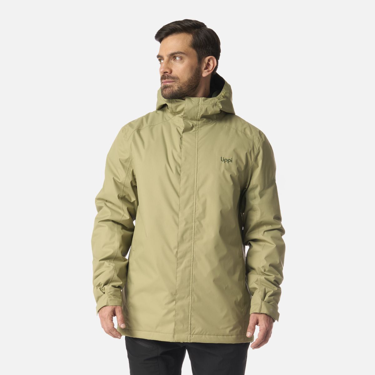 LIPPI - Chaqueta Hombre Suntra Steam-pro Hoody Jacket Verde Lippi
