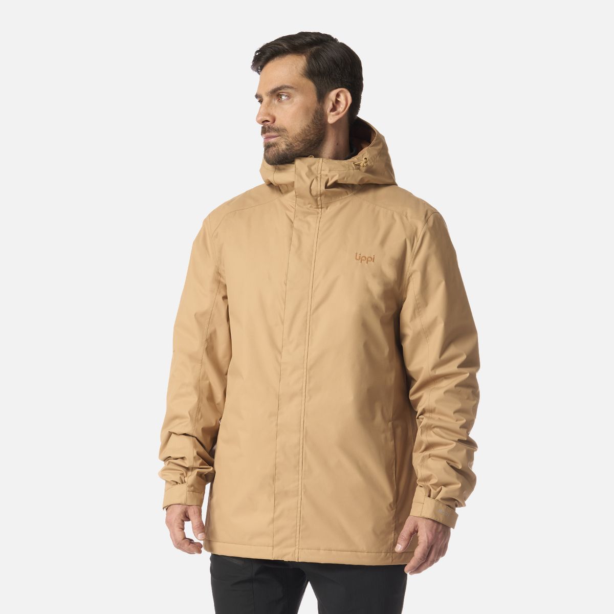 LIPPI - Chaqueta Hombre Suntra Steam-pro Hoody Jacket Camel Lippi