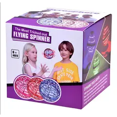 GENERICO - Pelota Spinner De Bola Voladora Con Luz Led Multicolores Recargable