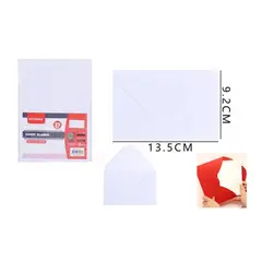 GENERICO - Sobre Blanco 13x9Cm 25Pcs