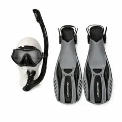 AQUASPORT - Kit Snorkel Velocity Máscara Aletas 36-41