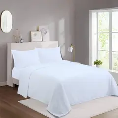 GENERICO - Juego De Sabanas Polar Mas 2 Fundas King 2.5 Plazas Invierno - Multicolor - King