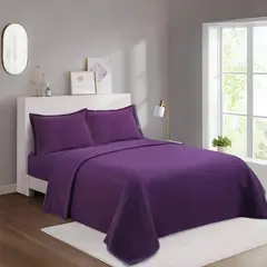 GENERICO - Juego De Sabanas Termicas Polar Mas 1 Funda 1.5 Plaza - Multicolor - 1,5 Plazas