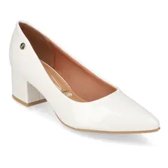 VIZZANO - Zapato Mujer Taco Cuadrado Blanco