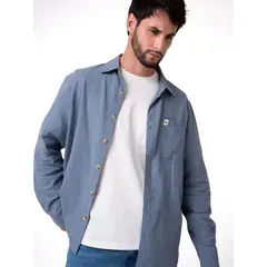 CAT - Camisa Hombre Lightweight Relaxed Azul