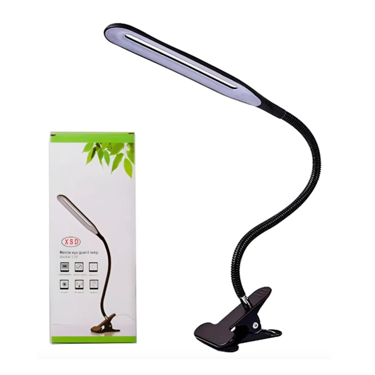 GENERICO - Lámpara Multifuncional De Escritorio Portátil Brazo Flexible Led Usb