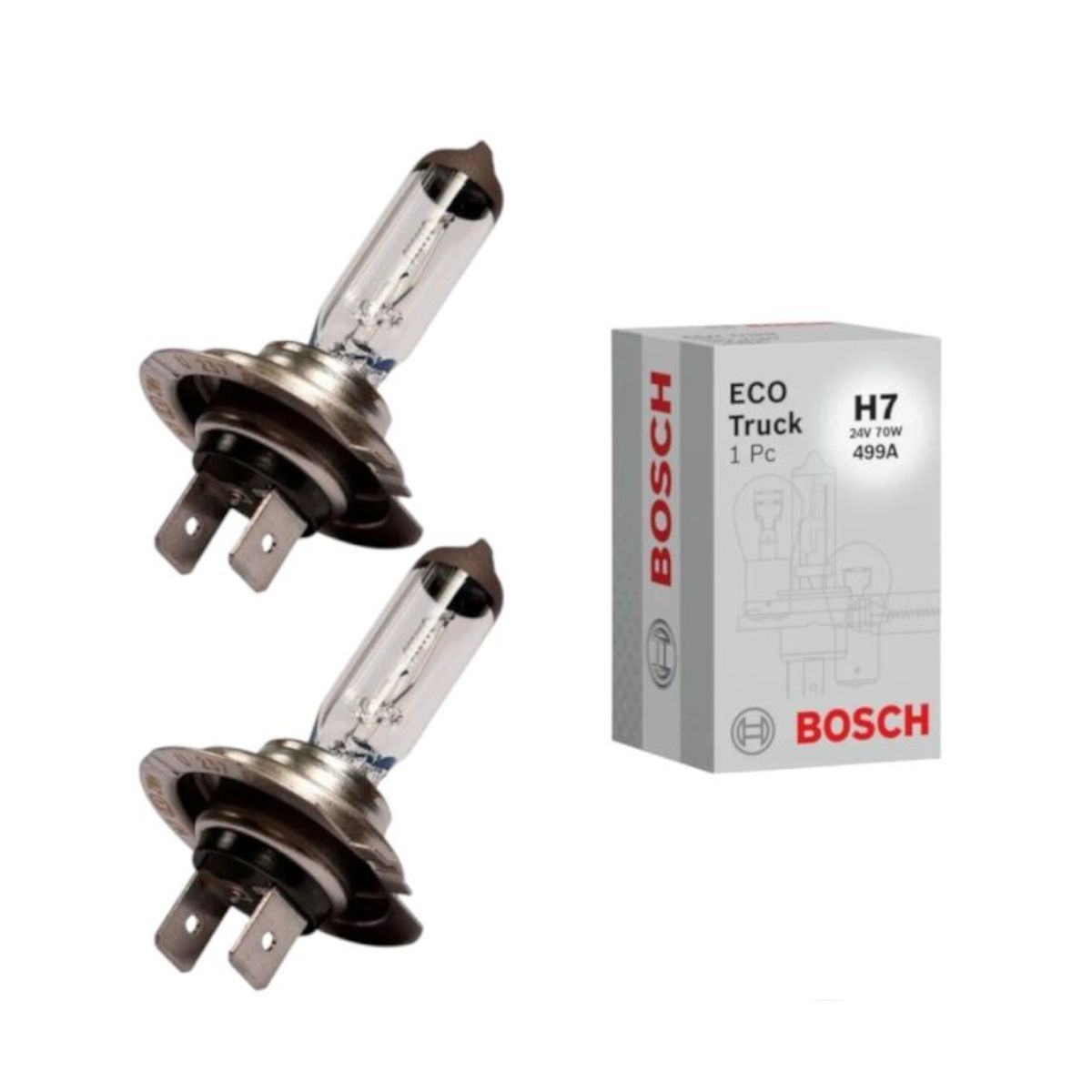 BOSCH - Kit Ampolletas H7 24V Eco Truck