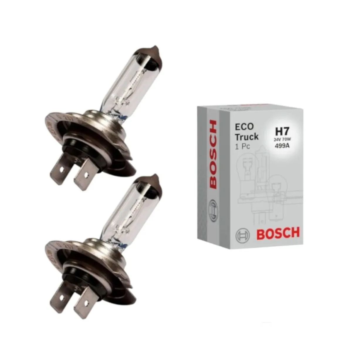 BOSCH - Kit Ampolletas H7 24V Eco Truck