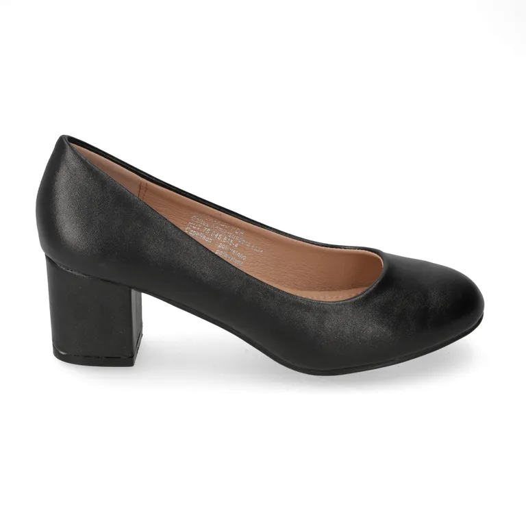 Zapato Taco Negro