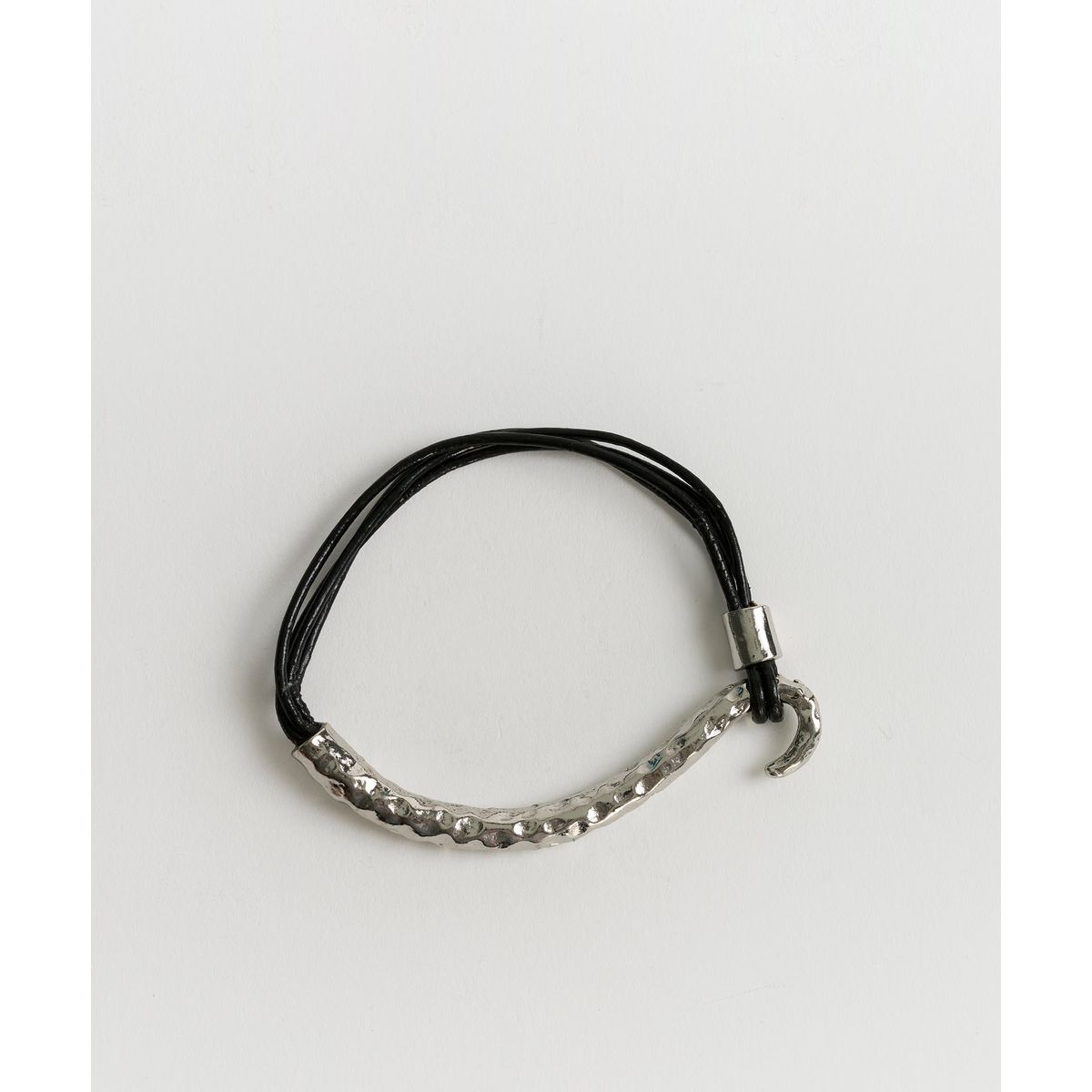 LOUNGE - Pulsera Mujer Cuero Mostacillas