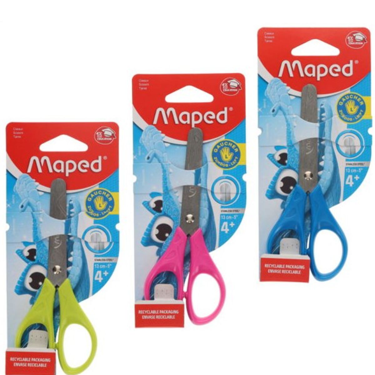 ARTEL - Blister Tijera Zurdo Essential 13cm ARTEL