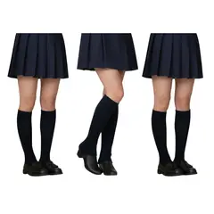 EKOL TACTICA MILITAR - Pack 3 Polainas Calentadores Juvenil Escolar y Uso Diario 100% Lana