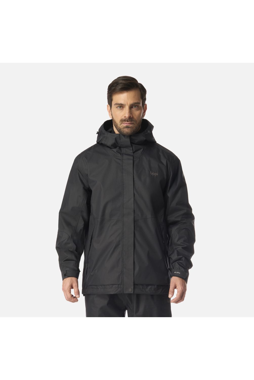 LIPPI Chaqueta Hombre Blizzard B-Dry Hoody Jacket Negro Lippi