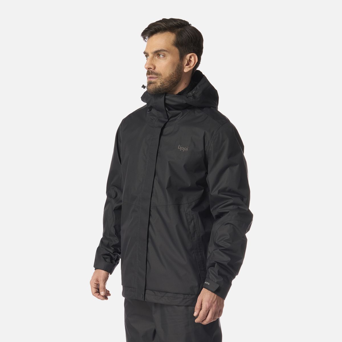LIPPI - Chaqueta Hombre Blizzard B-Dry Hoody Jacket Negro Lippi