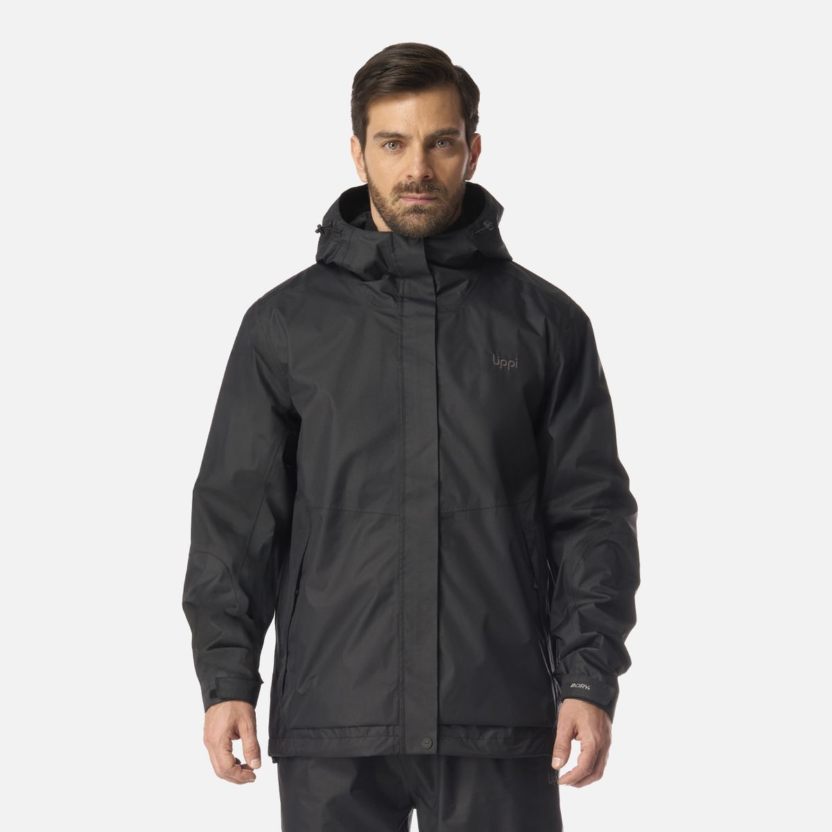 LIPPI - Chaqueta Hombre Blizzard B-Dry Hoody Jacket Negro Lippi