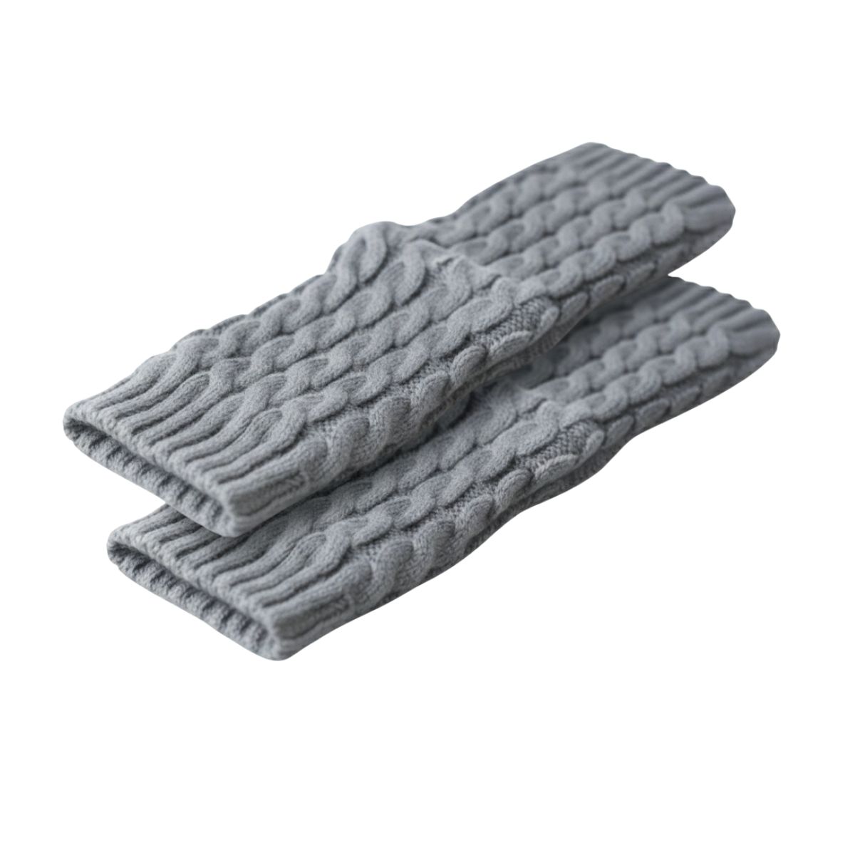 EKOL TACTICA MILITAR - Polainas Calentadores Tejido Trenzado Colores Variados Mujer Niña Elegante 100% Lana