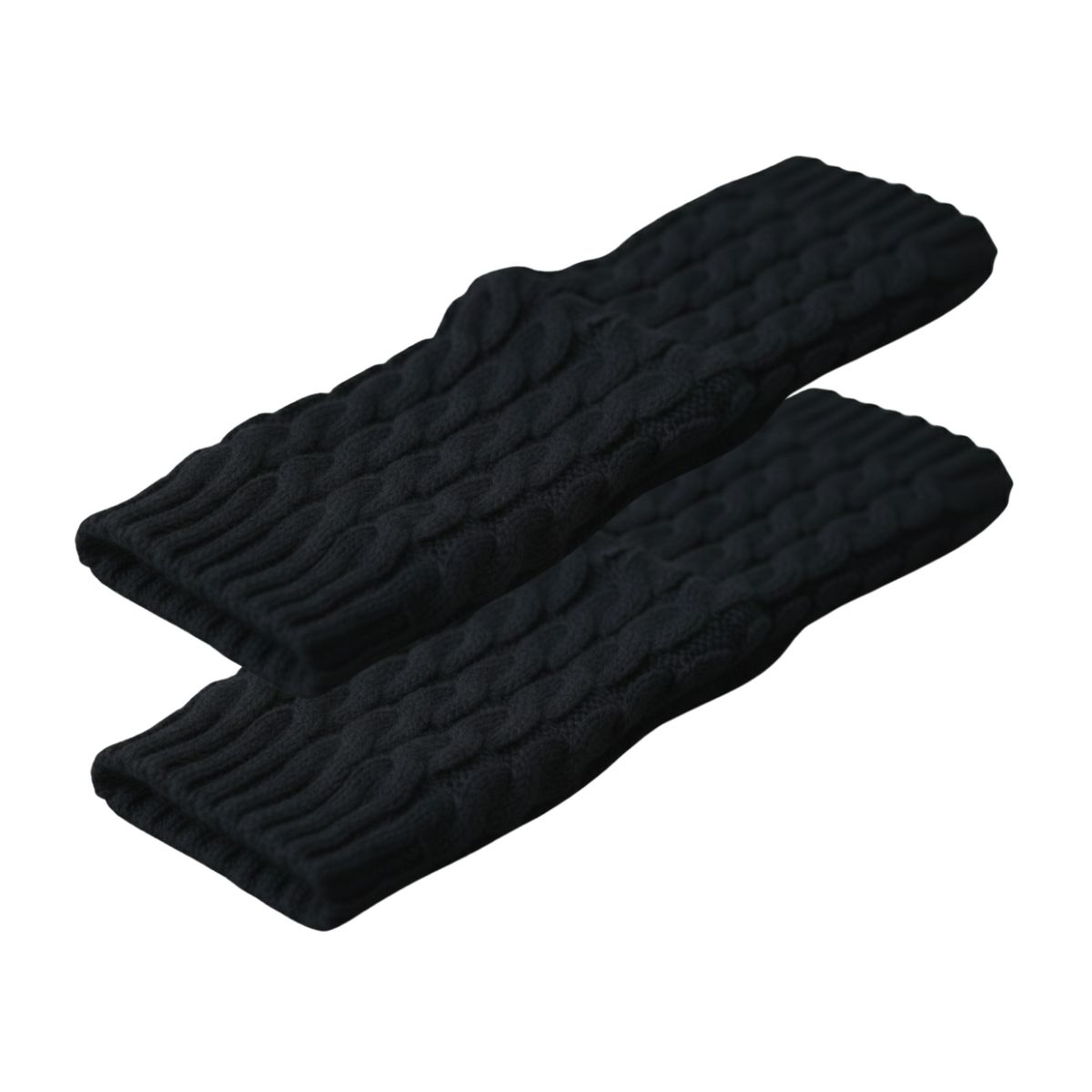 EKOL TACTICA MILITAR - Polainas Calentadores Tejido Trenzado Colores Variados Mujer Niña Elegante 100% Lana