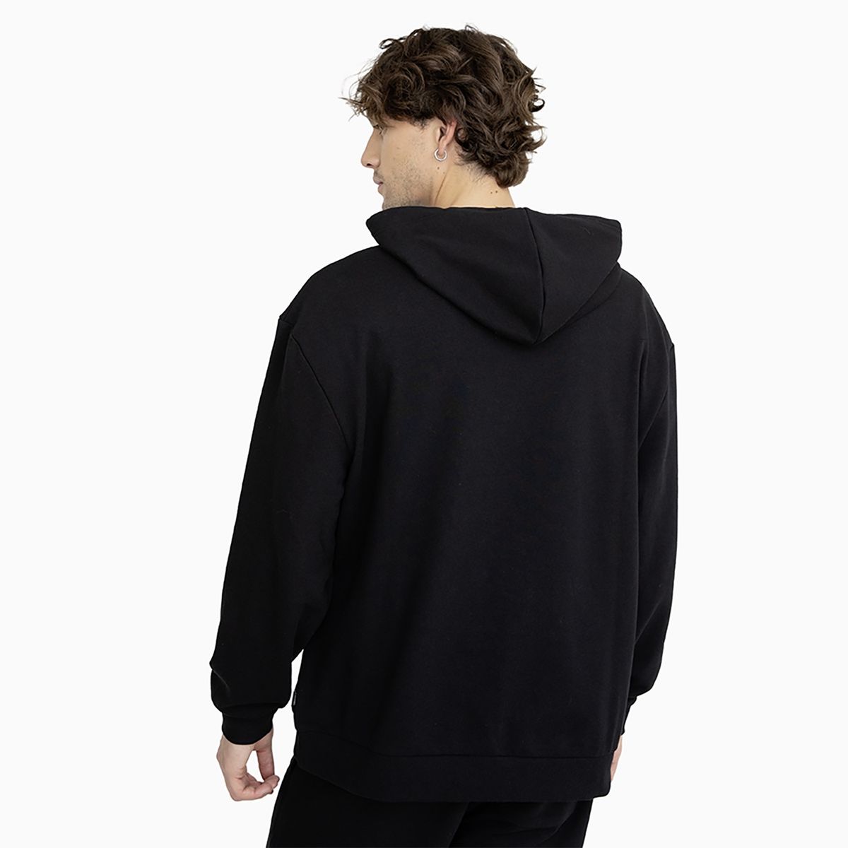 CONVERSE - Polerón Converse Hoodie Back To School Unisex Negro