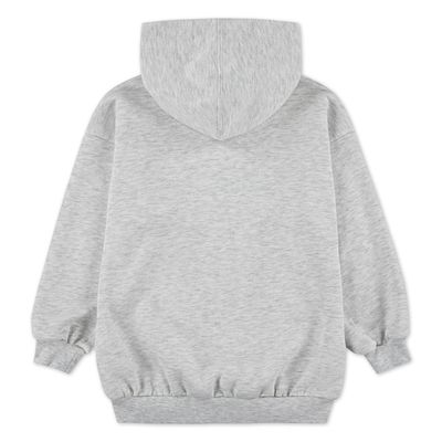 Imagen 2 del producto Polerón Boyfriend Hoodie Niña Gris