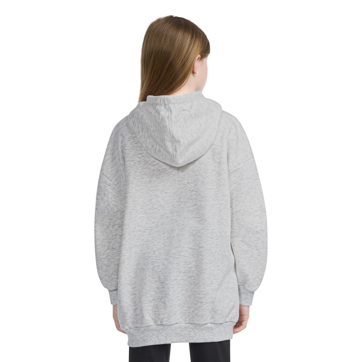 CONVERSE - Polerón Converse Boyfriend Hoodie Jr. Niños Gris