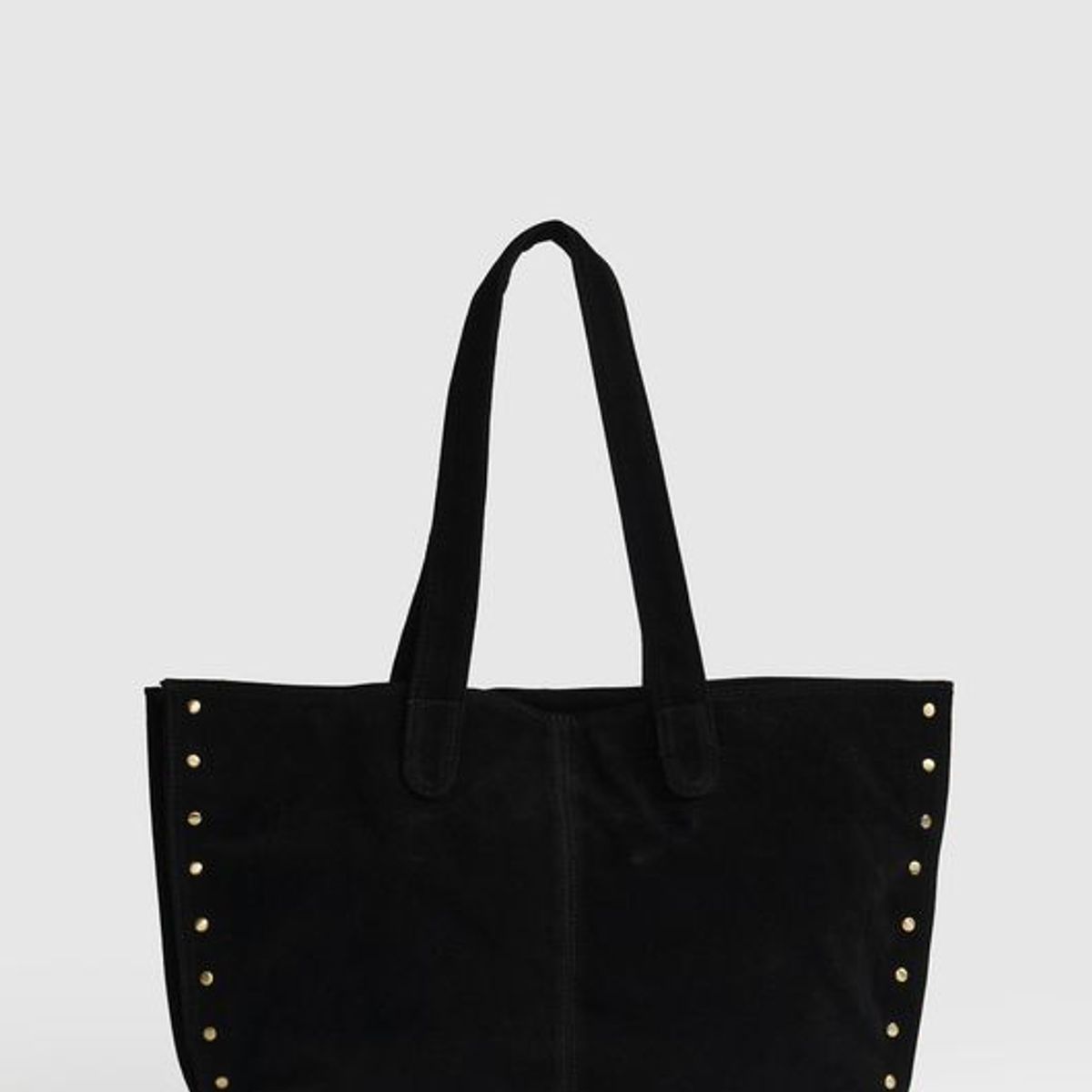 LOUNGE - Cartera Tote Tachas Planas Boho LOUNGE