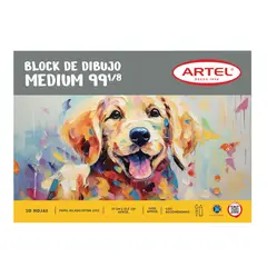 ARTEL - Block Medium 99 1/8 20 hojas