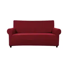 GENERICO - FUNDA DE SILLON CUADRILLE 3 CUERPOS BURDEO