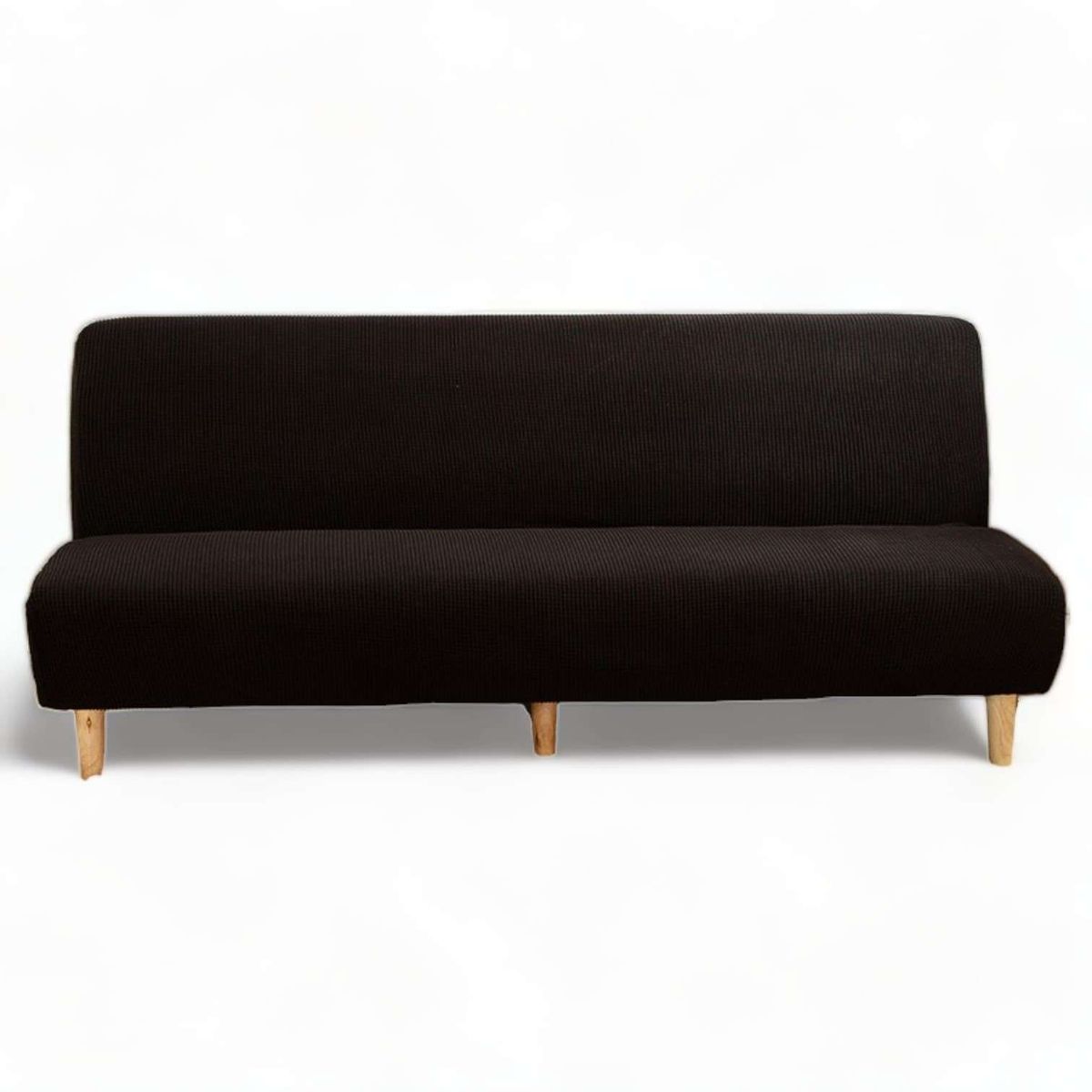 GENERICO - FUNDA DE FUTON CUADRILLE 3 CUERPOS NEGRO