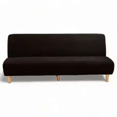 GENERICO - FUNDA DE FUTON CUADRILLE 3 CUERPOS NEGRO