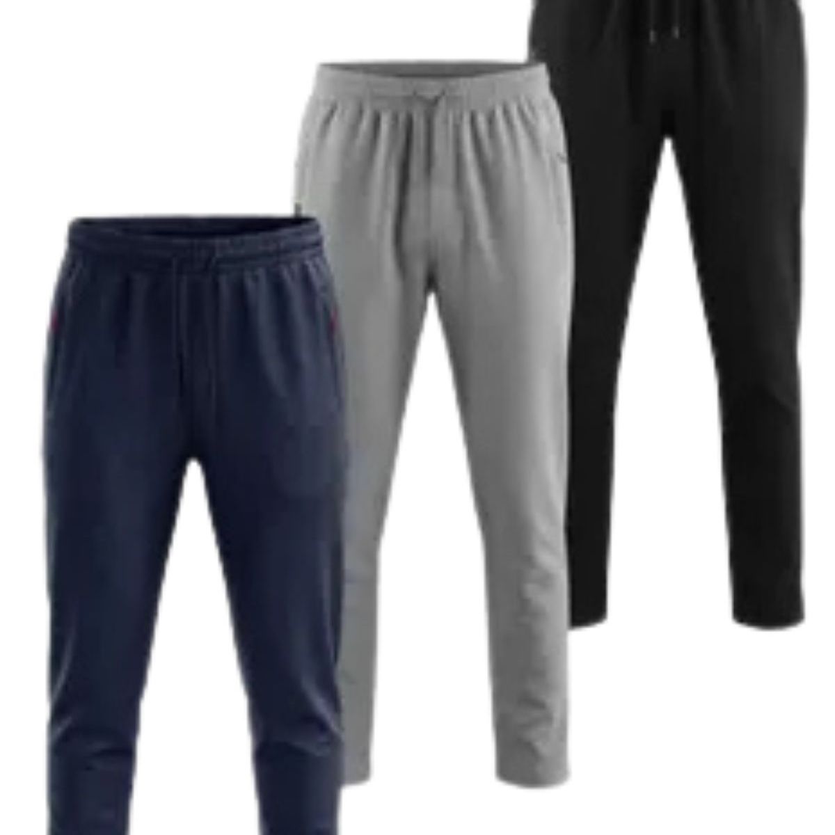 LOOK SHOP - Pack 3 Pantalón Buzo Hombre Algodón Jogger Deportivo Oferta! 901