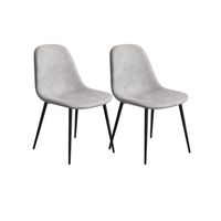 Pack 2 Silla de Comedor Trendy Ecocuero