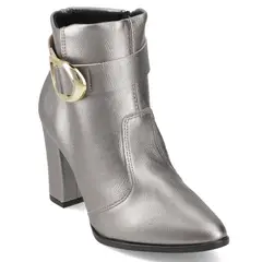 BEIRA RIO - Botin Taco Plateado