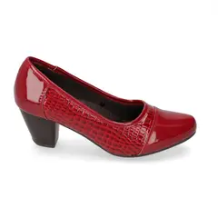 NEW WALK - Zapato Taco Rojo
