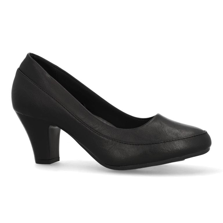 Zapato Taco Negro