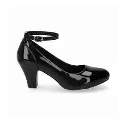 NEW WALK - Zapato Taco Negro
