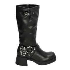 AGUA DE COCO - Bota Taco Negro