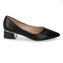 NEW WALK - Zapato Taco Negro