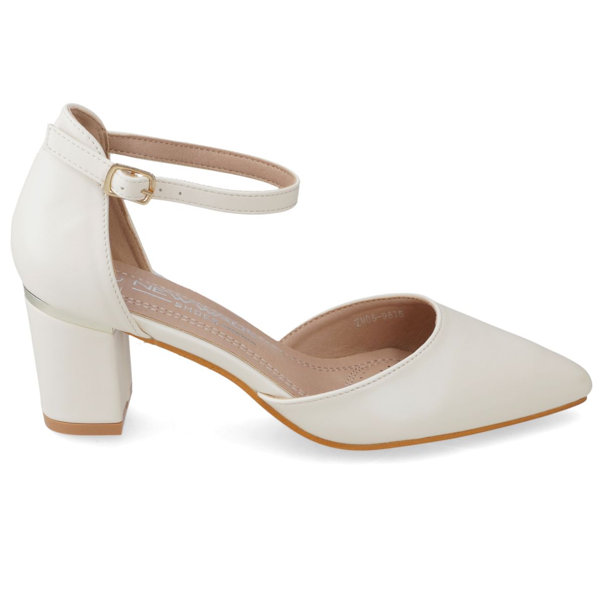 NEW WALK - Zapato Taco New Walk Beige