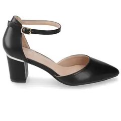 NEW WALK - Zapato Taco Negro